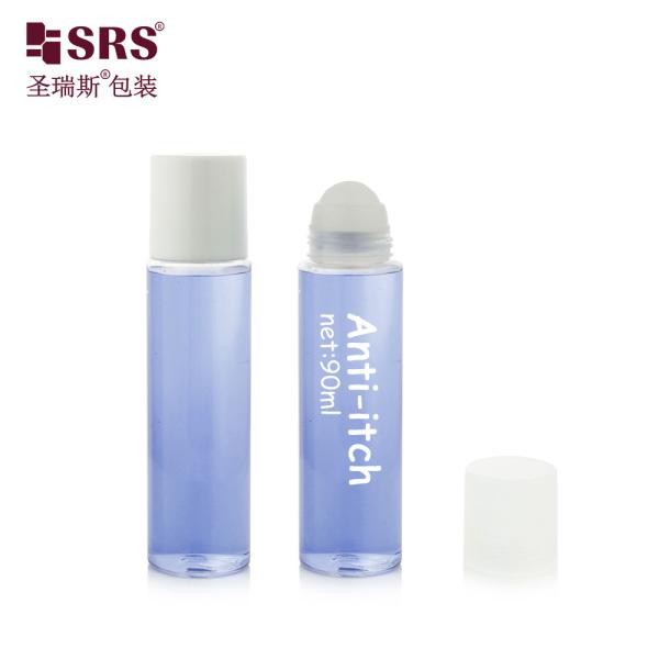 90ml Capacity Food Grade Plastic Bottle with Plastic Ball