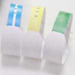 Custom QR Code Hospital Patient Wristband thermo-sensitive paper Waterpfoof