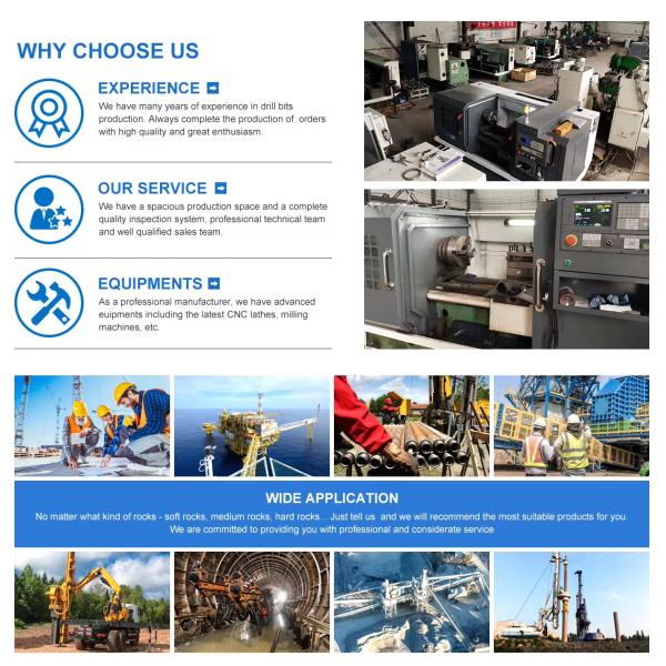 DTH Hammer Bit for Construction Water Well Drilling