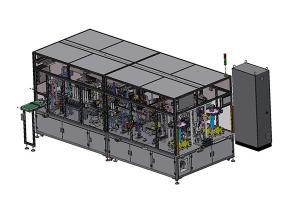 FMD Automotive Shock Absorber Assembly Line And Testing Line PLC Controlled