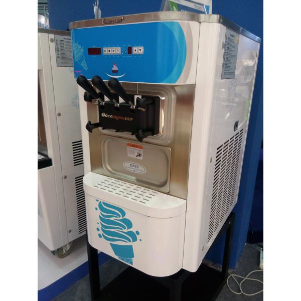 30L per hour.Oceanpower 3 flavors table top soft Ice Cream Machine machine OP130