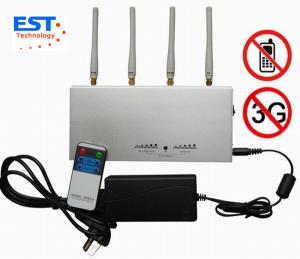 Wholesale 3G / GSM Desktop Remote Control Cellphone Jammer / Blocker EST-505A from china suppliers