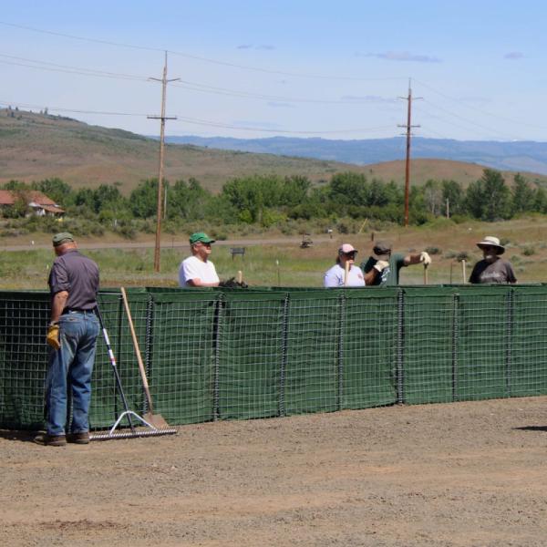 Military Sand 6mm Bastion Barrier And Retaining Wall