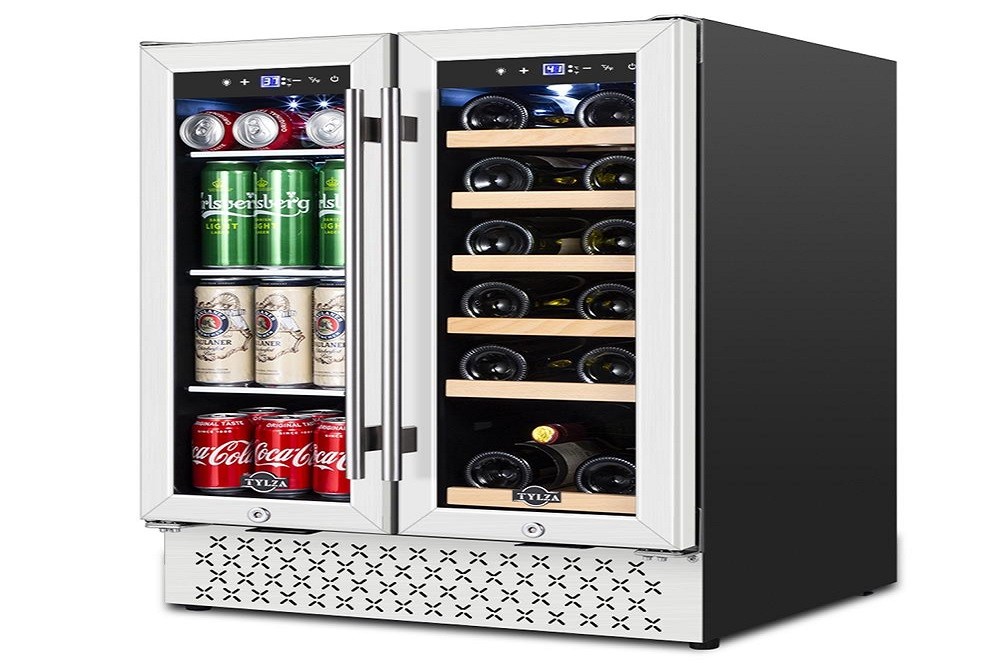 China 24 Undercounter Dual Zone Wine and Beverage Fridges on sale