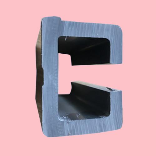 Quality U Shape UPVC Window Frame Construction Building Material Different Design for sale