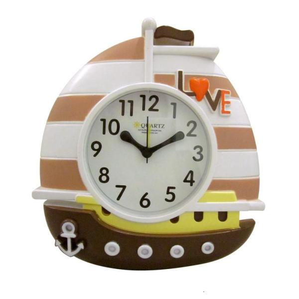 Quality Sailing Boat design digital alarm clock for sale