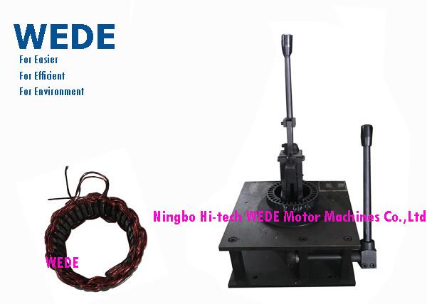 Compact Fast Stator Coil Winding Machine , Alternator Generator Duplex Rotor