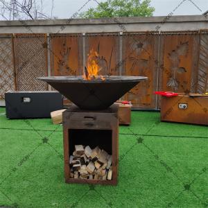 Wholesale Corten Grill Bbq Charcoal Grill Table Korean Bbq Steel BBQ Grill from china suppliers