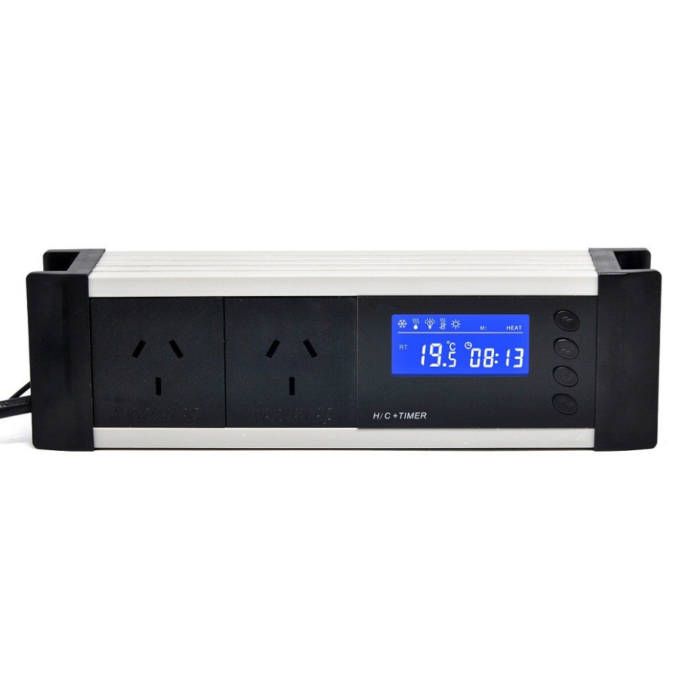 KP-212 0-50C Digital Reptile Terrarium Temperature Controller Thermostat with Timer
