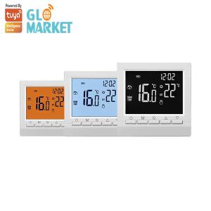 China Wireless App Remote Control Tuya Wifi Smart Thermostat Electric Floor Heating Boiler on sale