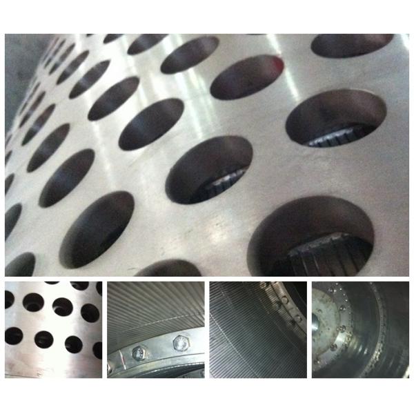 Two - Stage Pusher Centrifuge / Large Capacity Sodium Sulfate Dewatering Centrifuge