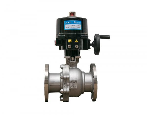 Quality Stainless Steel 304 Electric Ball Valve  , Automated  Motor Operated Ball Valve for sale