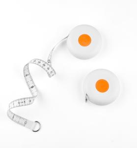 China 8 Inches Custom Printed Retractable Tailor Body Height Waterproof Tape Measure Flexible Material Fitness Measurement on sale