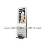 TFT Type 21.5inch Lcd Android Kiosk With Automatic Hand Sanitizer Dispenser 1