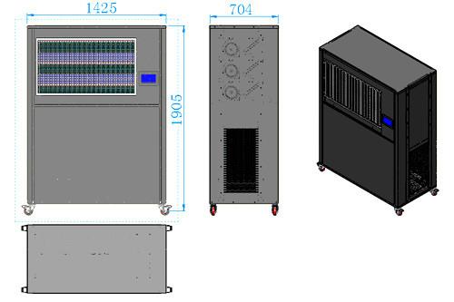 Cabinet Type Frequency Conversion Factory Air Conditioner 2 3 5 6 8 9 10P 18-25C