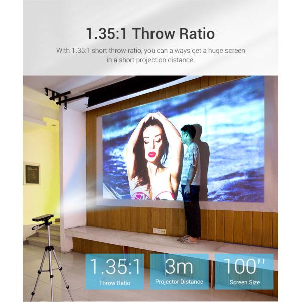Best Selling Android DLP Video Projector DLP 4K Smart Portable Short Throw Multimedia Mini Pocket Projector