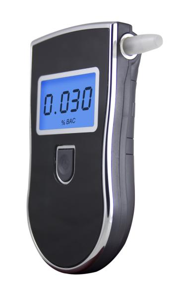 Quality Alcohol Test Machine LCD Sensor Breathalyzer Blue Backlight Fast Respond for sale