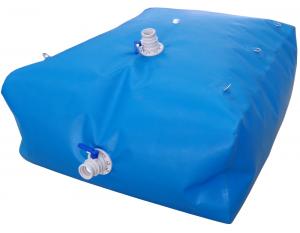 China Rectangular Flexible Water Tank Drought Resistant Foldable Bladder Water Tank on sale