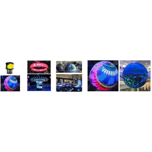 P4 Soft Flexible Led Display Module Screen Programmable