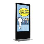 Subway Interactive Touchscreen Display , Commerical Information Touch Screen