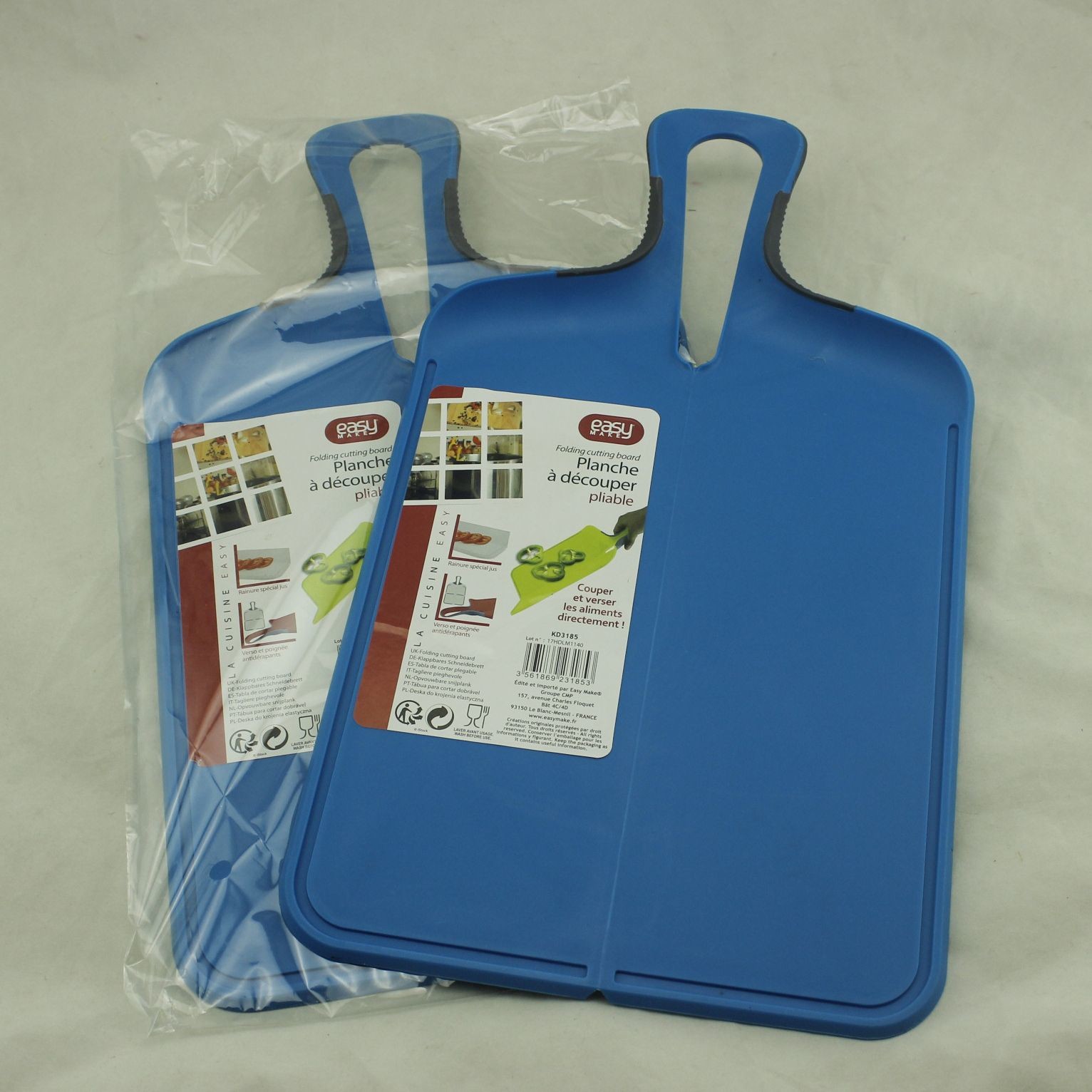 Wholesale PP Antibacterial Chopping Board , Household Plastic Cutting Board With Handle from china suppliers