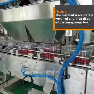 Wholesale Fresh Fruit Packing Automatic Multihead Weigher Granule Little Tomato Filling Machine from china suppliers