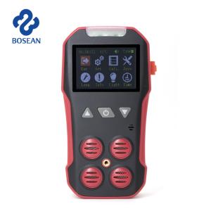 China Multifunction 4 In 1 Gas Detector Oxygen Methane Meter 1 Year Warranty on sale