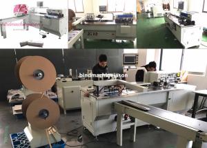 Wholesale Double ring wire binding machine with hole punching function PBW580 from china suppliers
