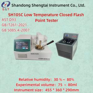 Wholesale Low Temperature Closed Flash Point Tester ASTM D 93 Compressor Refrigeration from china suppliers