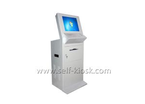 Wholesale Digital Information Kiosk , Interactive Information Kiosk With A4 Printer And Keyboard from china suppliers