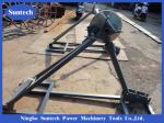 70 KN Underground Cable Reel Stand For Stringing Construction