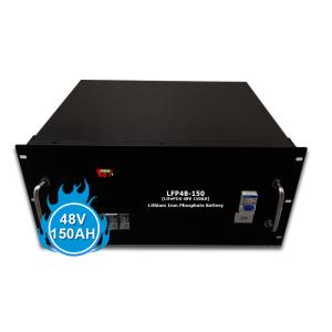 China 150ah 7KWh 48V Lithium LiFePO4 Battery MSDS LCD Screen For Telecom on sale