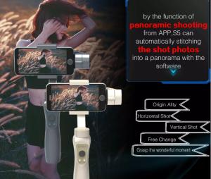 3 Axis Smartphone Gimbal Stabilizer Automatic Tracking Easy To Operate