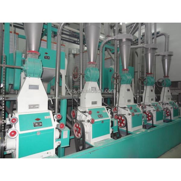 120 Ton Per 24 Hour Automatic Roller Corn Wheat Grinder Bread Flour Milling Machine in Bangladesh