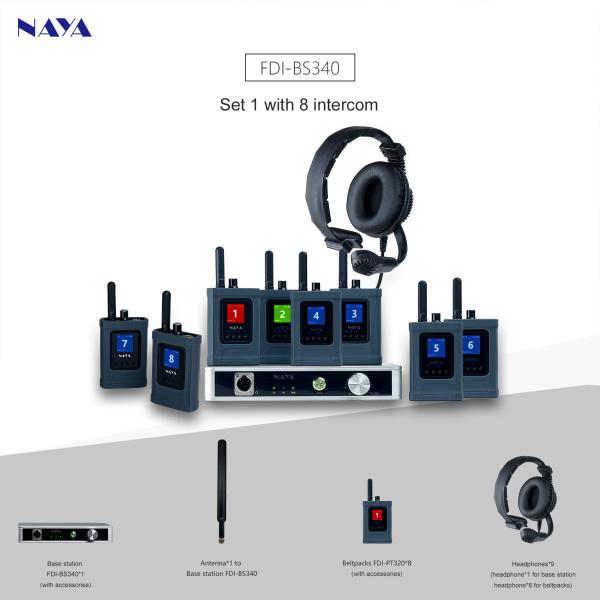 Quality full duplex communication Wireless Video Intercom System NAYA FDI-BS340 for sale