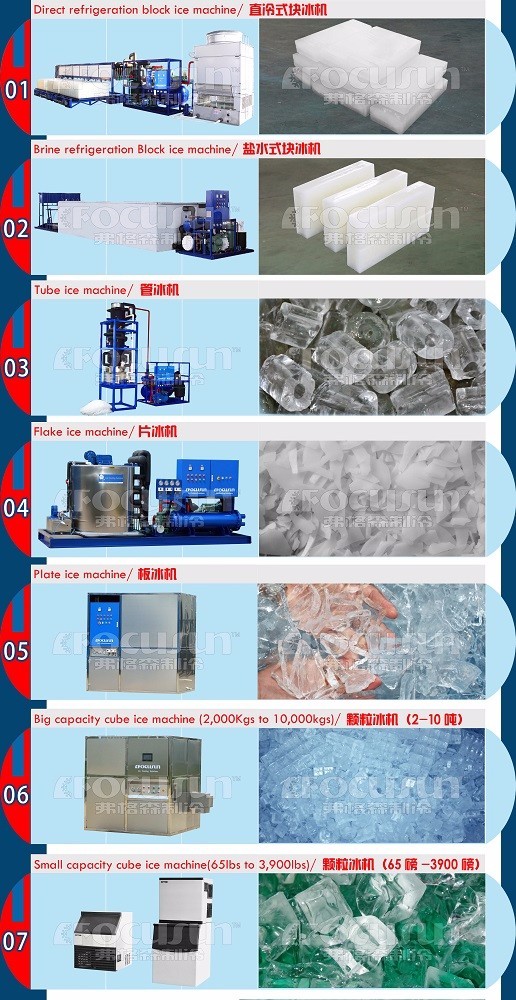 Pump Driven 10 Tons Automatic Tube Ice Machine for Large Scale Production