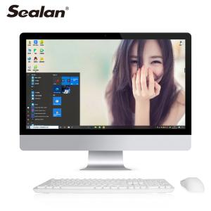 Wholesale 27inch RAM 8GB SDD 480GB AIO Desktop Computer CPU I3 9100F For Students from china suppliers