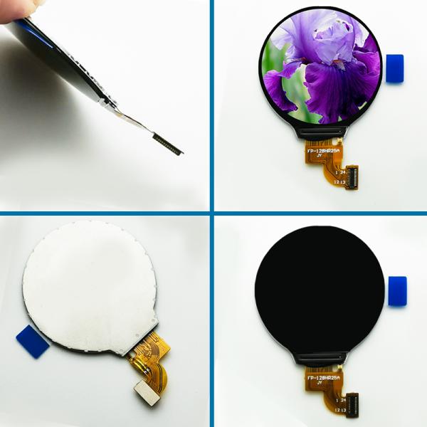 1.28 Inch Round TFT LCD Display Circular Lcd Screen 240x240 GC9A01 24PIN FPC SPI Interface