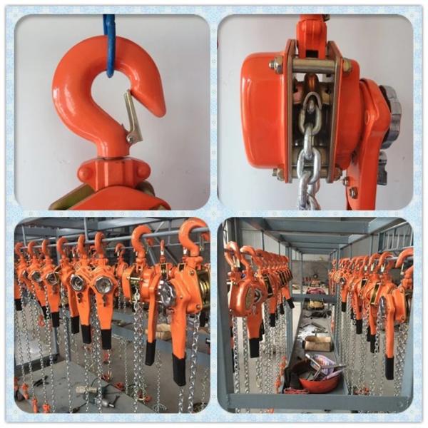 Forged Hook Hand Operated G80 9t Manual Lever Hoist