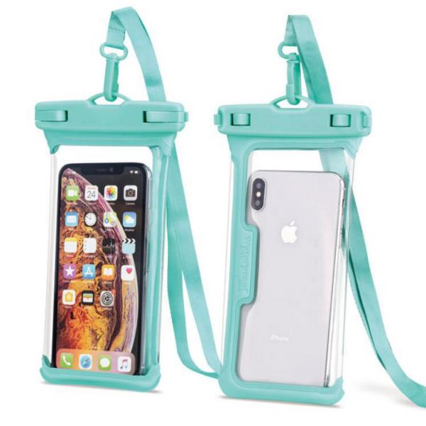 Quality IPX8 TPU IPhone 12/12 Pro Plastic  Mobile Phone Dry Bag 21.5cmx12cm for sale