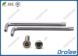 L-shape Matte Plated Security Torx Key