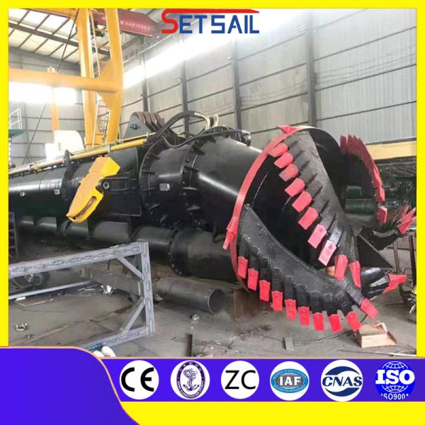 Diesel Engine 6 Inch Cutter Suction Dredger with Anchor Boom