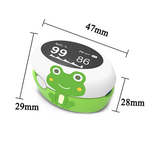 Rechargeable Pediatric Pulse Oximeter with Long Battery Life spo2 and heart rate