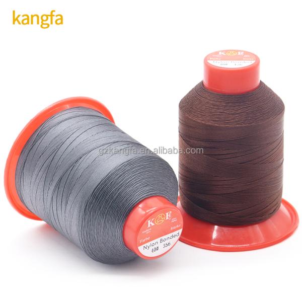 OEM ODM 210D/3 69 Sewing Thread for Leather Heavy Duty V69 Tex 70 Nylon Bonded Thread