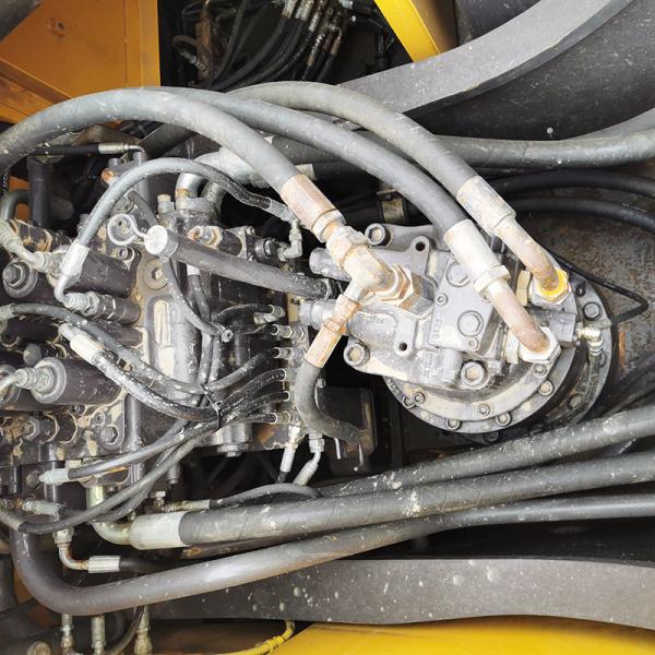 22000kg Engine Used Volvo Excavators EC220 Earth Excavating Equipment 22T