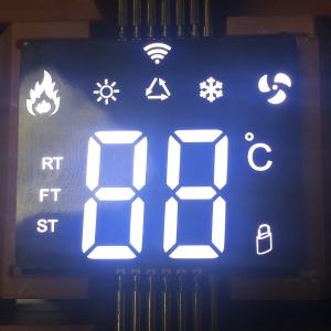 Wholesale Ultra Thin Custom LED Display SMD White 7 Segment For Air Conditioner Controller from china suppliers