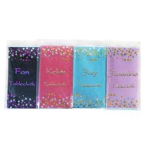 Wholesale Waterproof Sequined Printed Tablecloth OEM ODM Support from china suppliers