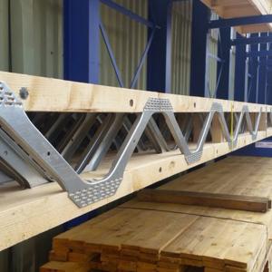 China Galvanized Steel Web Easi Joist for Customized Length Surealong Floor Truss Joists on sale