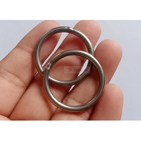 3 X 25 X 30 Mm Stainless Steel D Type Lacing Rings For Fixing Insulation Jackets