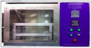 China Automotive Interior Horizontal Flammability Tester 18Kg Ul Flammability Testing on sale